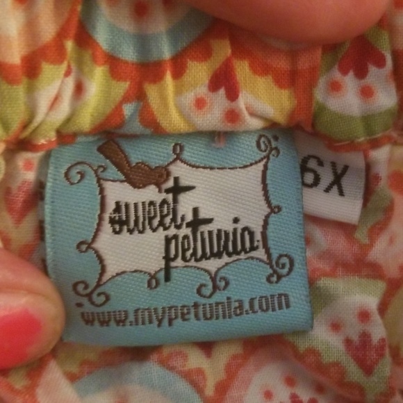 Sweet petunia skirt size6x - Picture 2 of 2